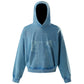Saint Distressed Pattern Sweatshirt