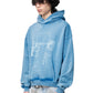 Saint Distressed Pattern Sweatshirt