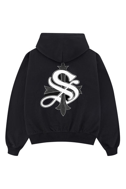 【予約販売】Cross Zip Hoodie【11月上旬お届け】