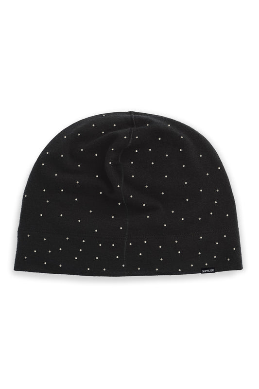 【予約商品】Rhinestone Skull Cap Beanie【9月下旬お届け】