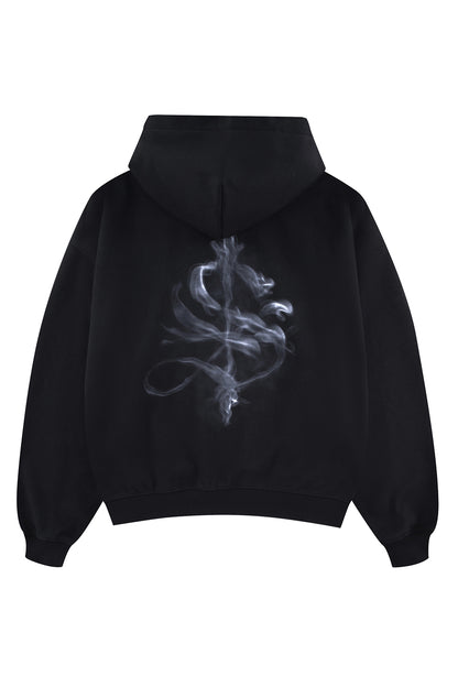 【予約販売】Smoke Cross Zip Hoodie【10月中旬~下旬お届け】