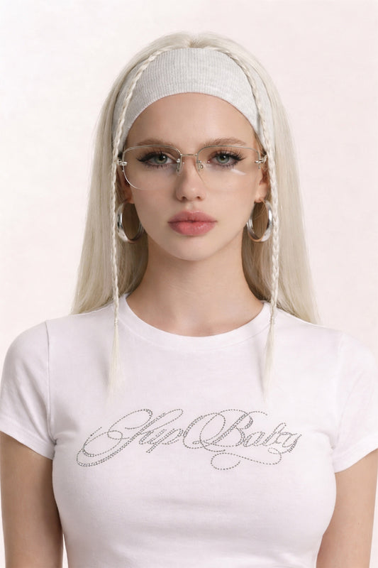 Rhinestone Baby Logo Tee Women's