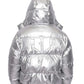 Silver Basic Puffer Jacket