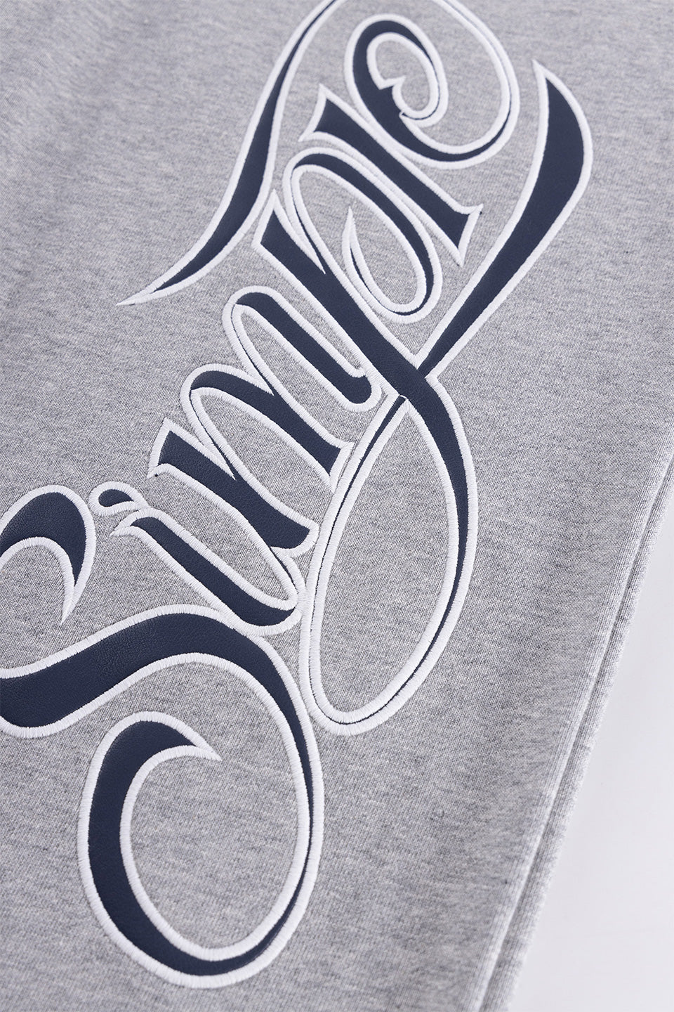 Simple Is Life Logo Sweat Pants / Gray