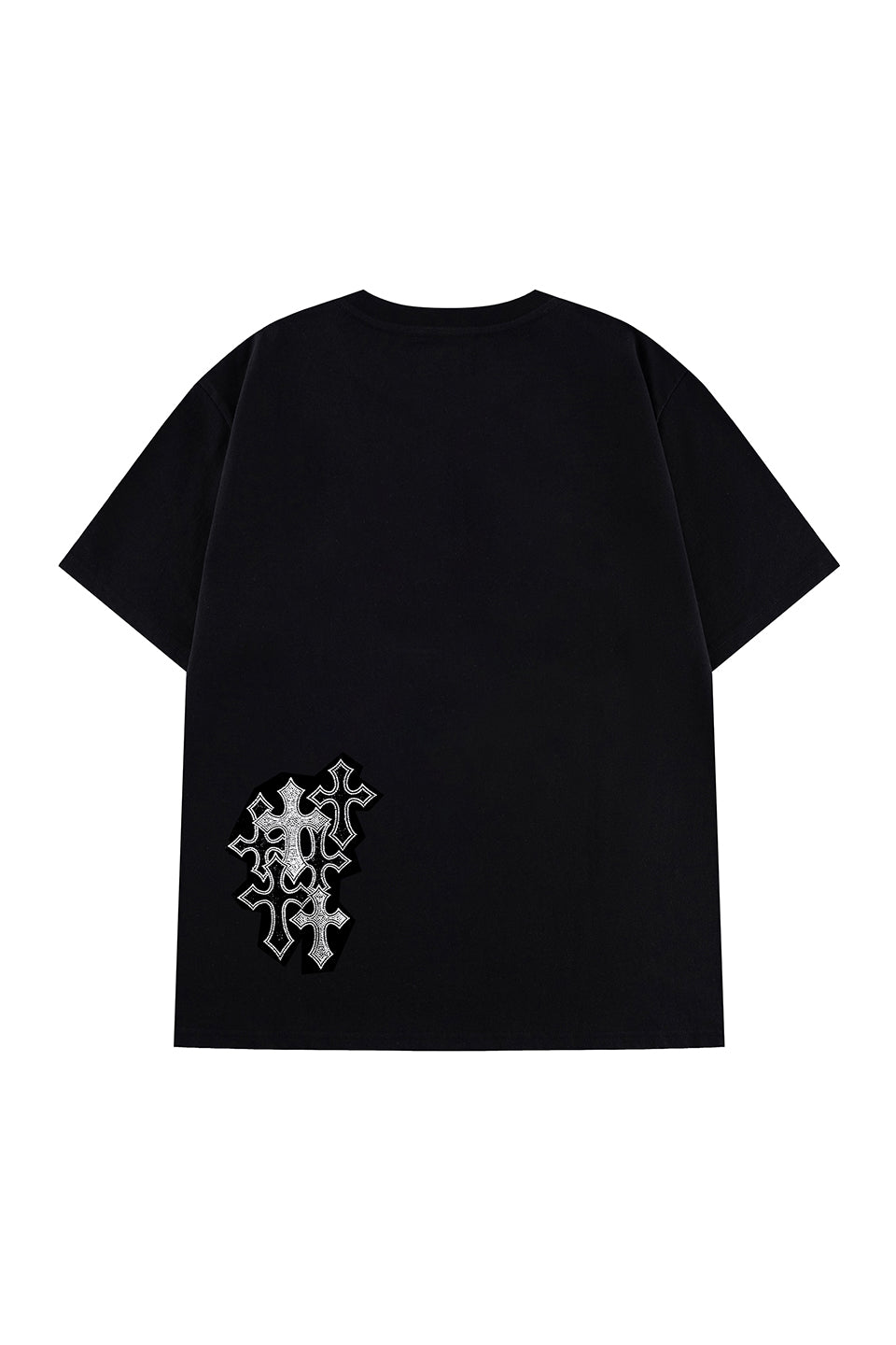 【予約販売】Multiple Cross Rhinestone Tee【7月下旬お届け】
