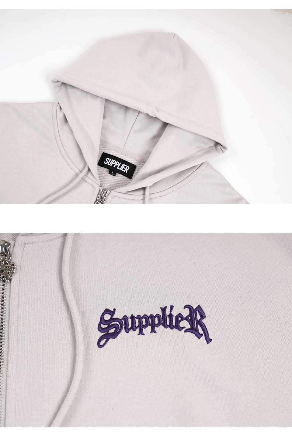 Cross Zip Hoodie