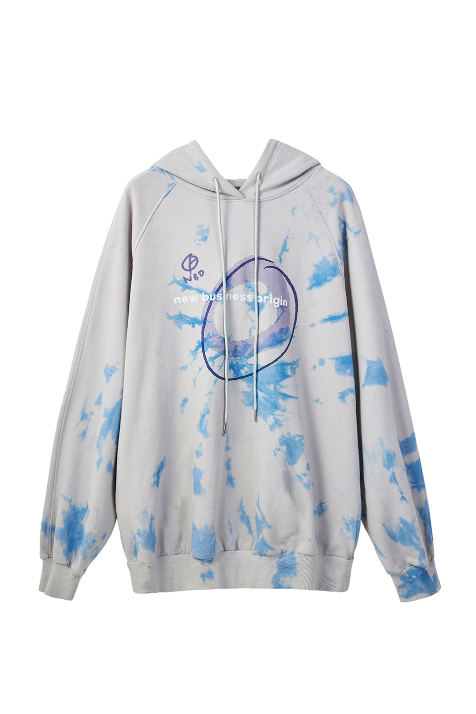 Tie-Dye Print Hoodie