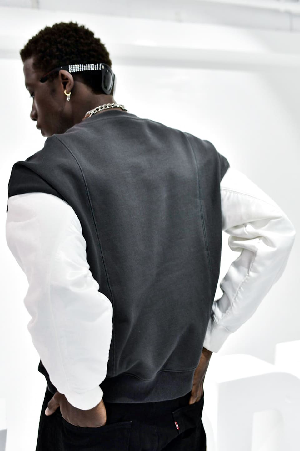 Bicolor Crew Sweat