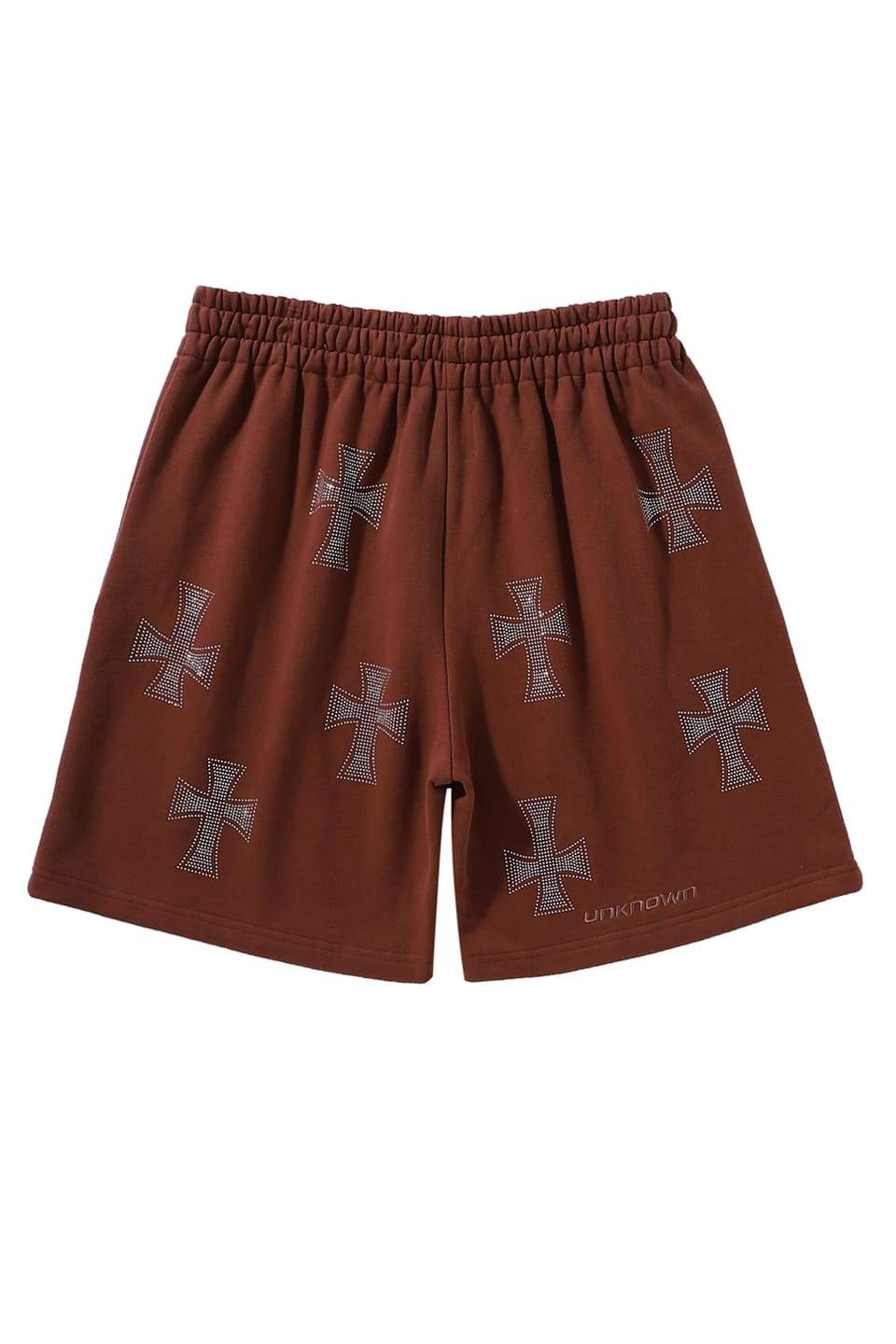 Cross Rhinestone Shorts