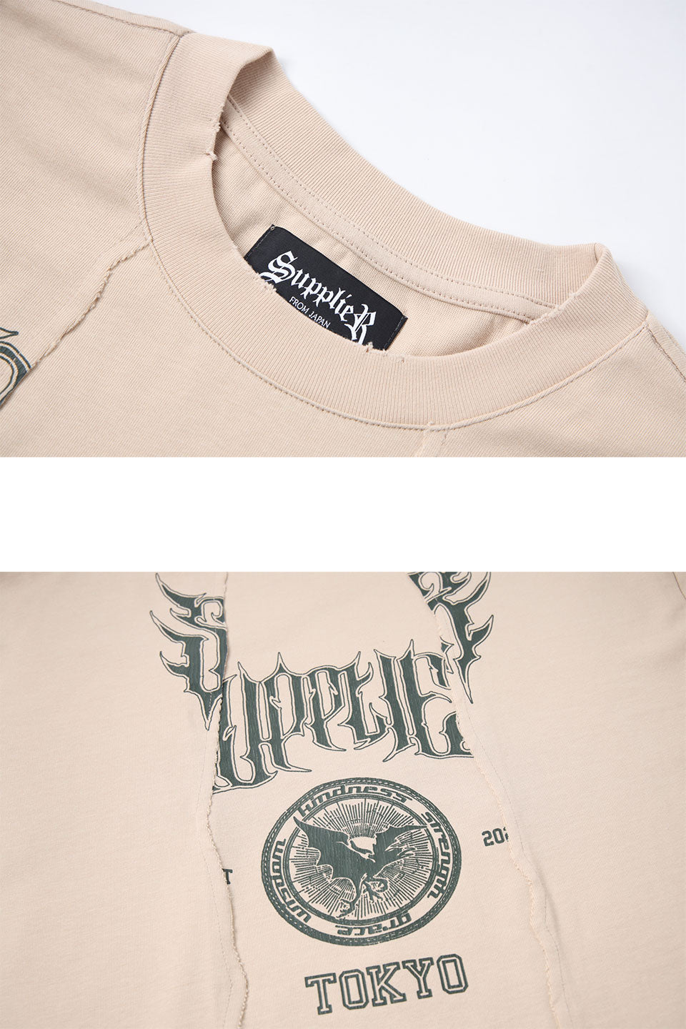 LS Tシャツ｜SUPPLIER サプライヤー｜Metal College Logo Cutting