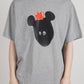 Apple letter printing SS Tee
