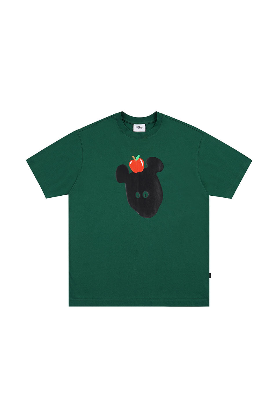 Tシャツ｜WHOOSIS (フーシス)｜Apple letter printing SS Tee｜公式