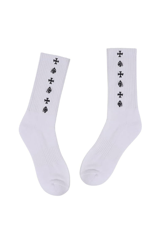 Bone Cross Skate Socks