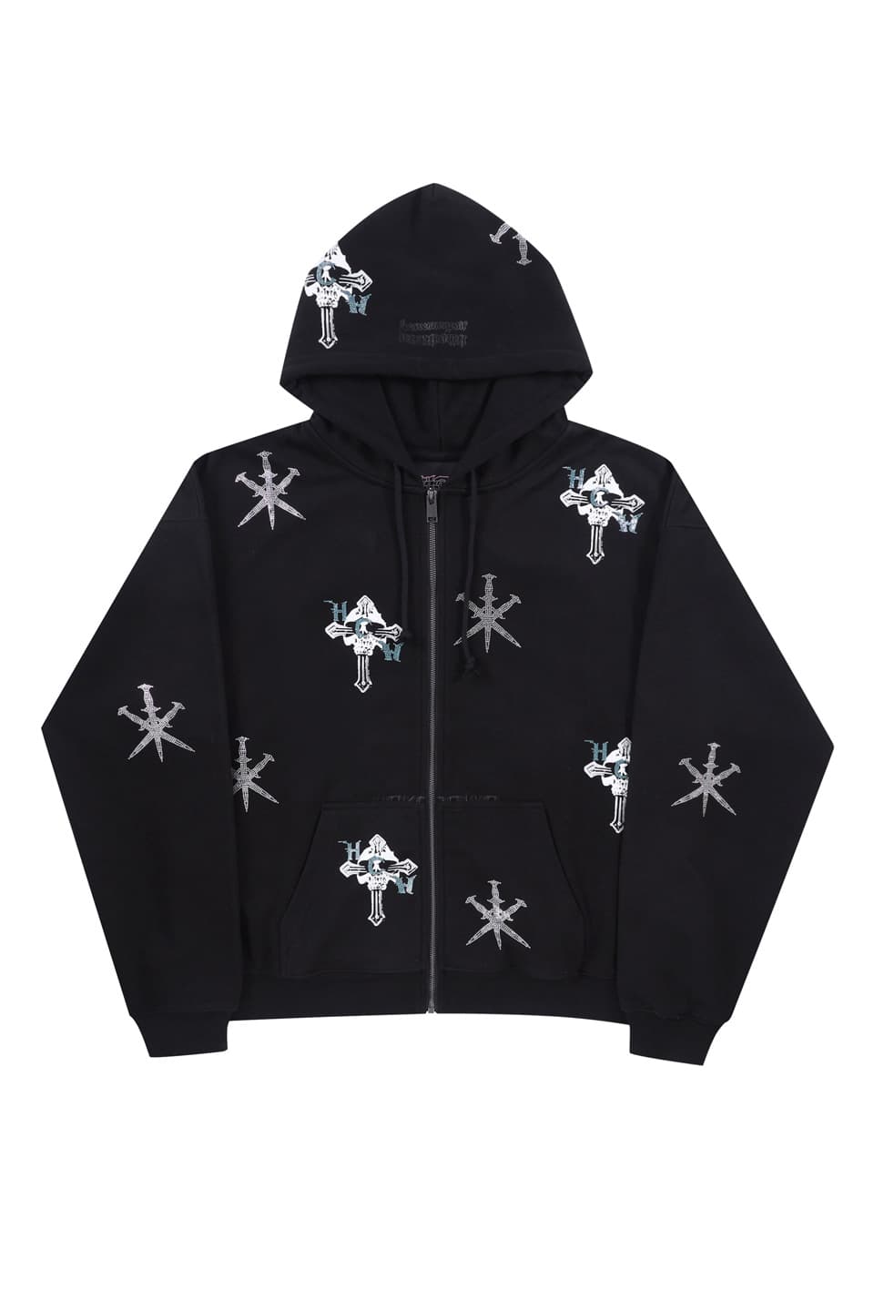 UNKNOWN X HCW Rhinestone Hoodie