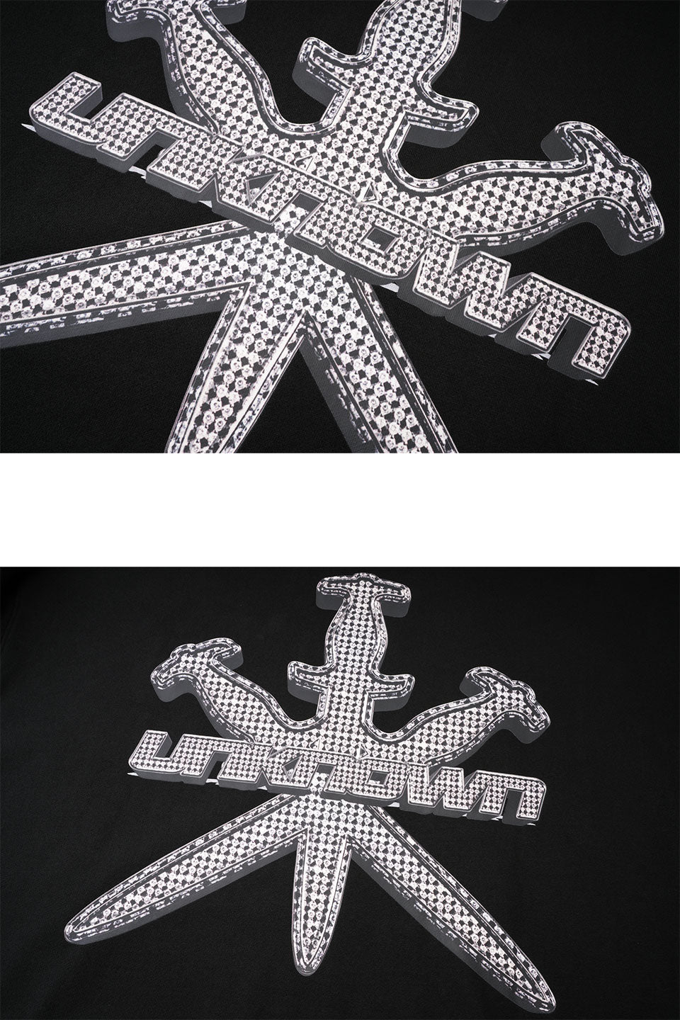 Iced Out Style Dagger Hoodie