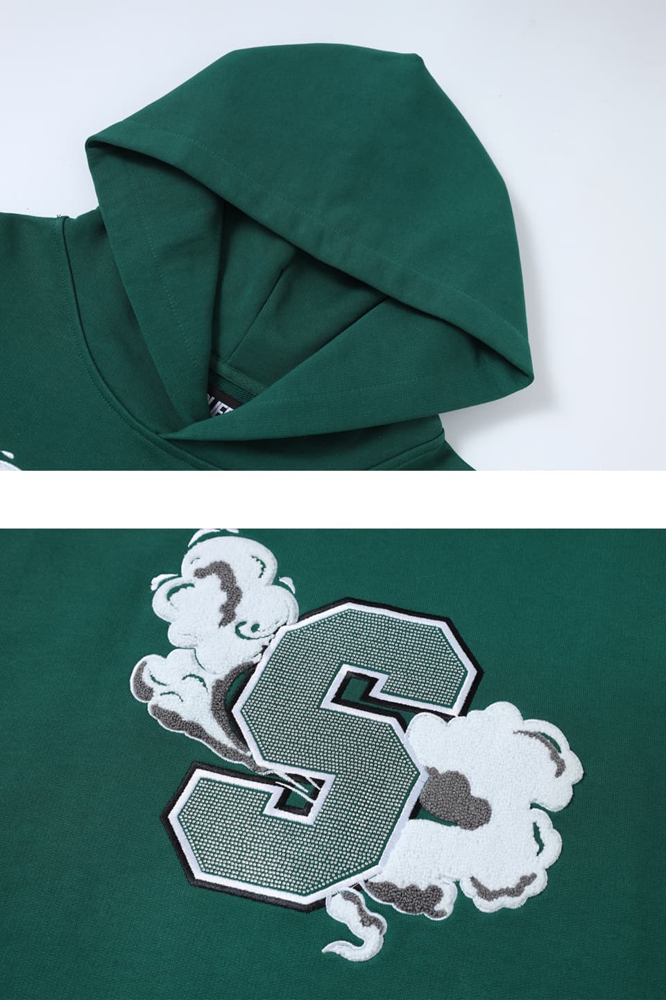 Smoke Logo Hoodie