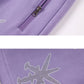 Purple Panel Mix Dagger Rhinestone Shorts