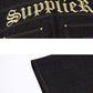 Slipped Back Logo Denim