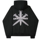 Iced Out Style Dagger Hoodie