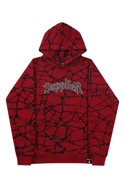 フーディ｜SUPPLIER (サプライヤー)｜Crack Hoodie｜公式通販 - SUPPLIER（サプライヤー）