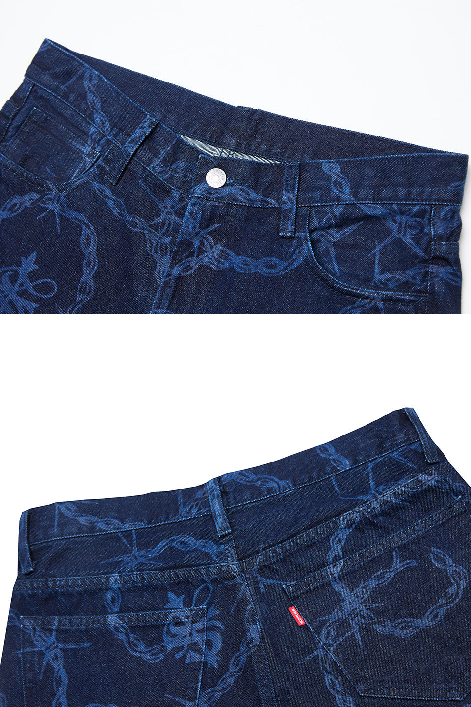 Cross Chain Denim