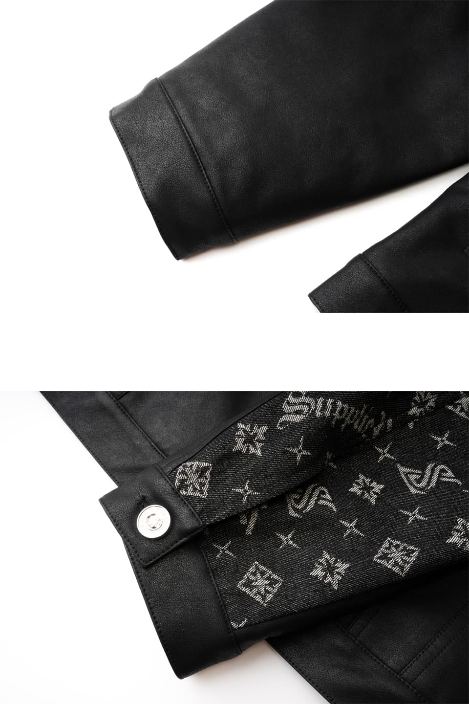 Monogram Leather Jacket