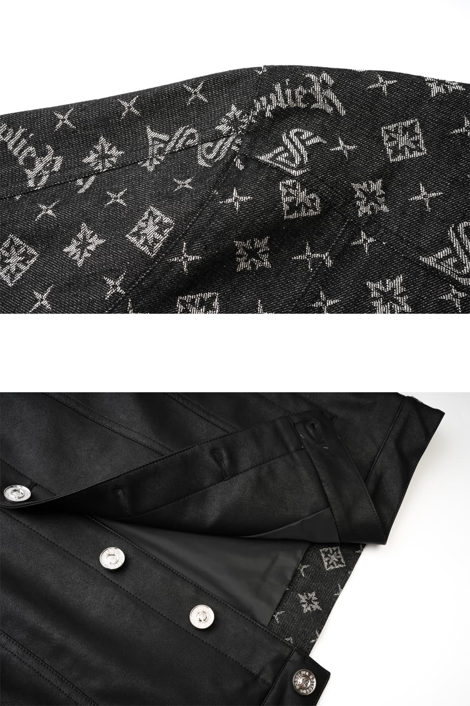 Monogram Leather Jacket
