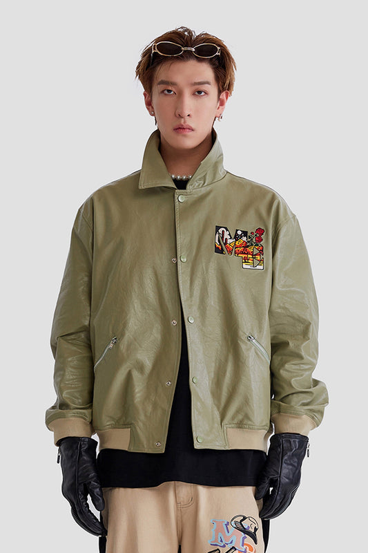 Embroidery Coach Jacket