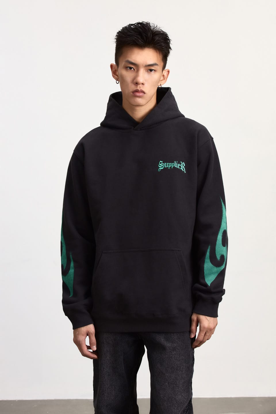 Spray Cross Hoodie