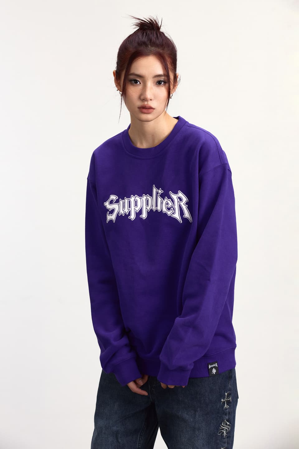 SUPPLIER Iron Logo Crewneck