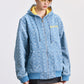 Monogram Denim Hoodie