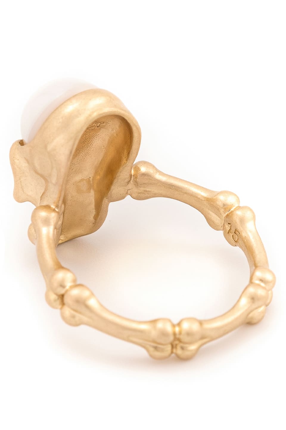 Skull Pearl Ring