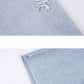 Slipped Back Logo Denim