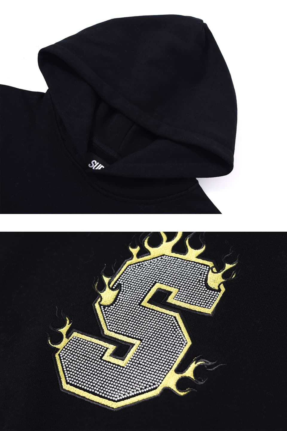 Kids Fire Logo Hoodie