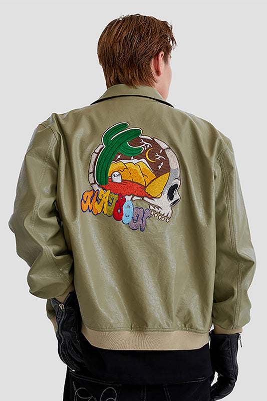 Embroidery Coach Jacket