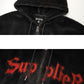 Fur Zip Hoodie