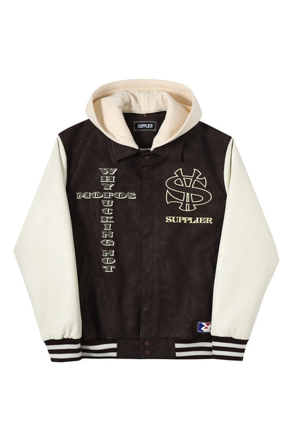 1St Anv. Leather Varsity Jacket