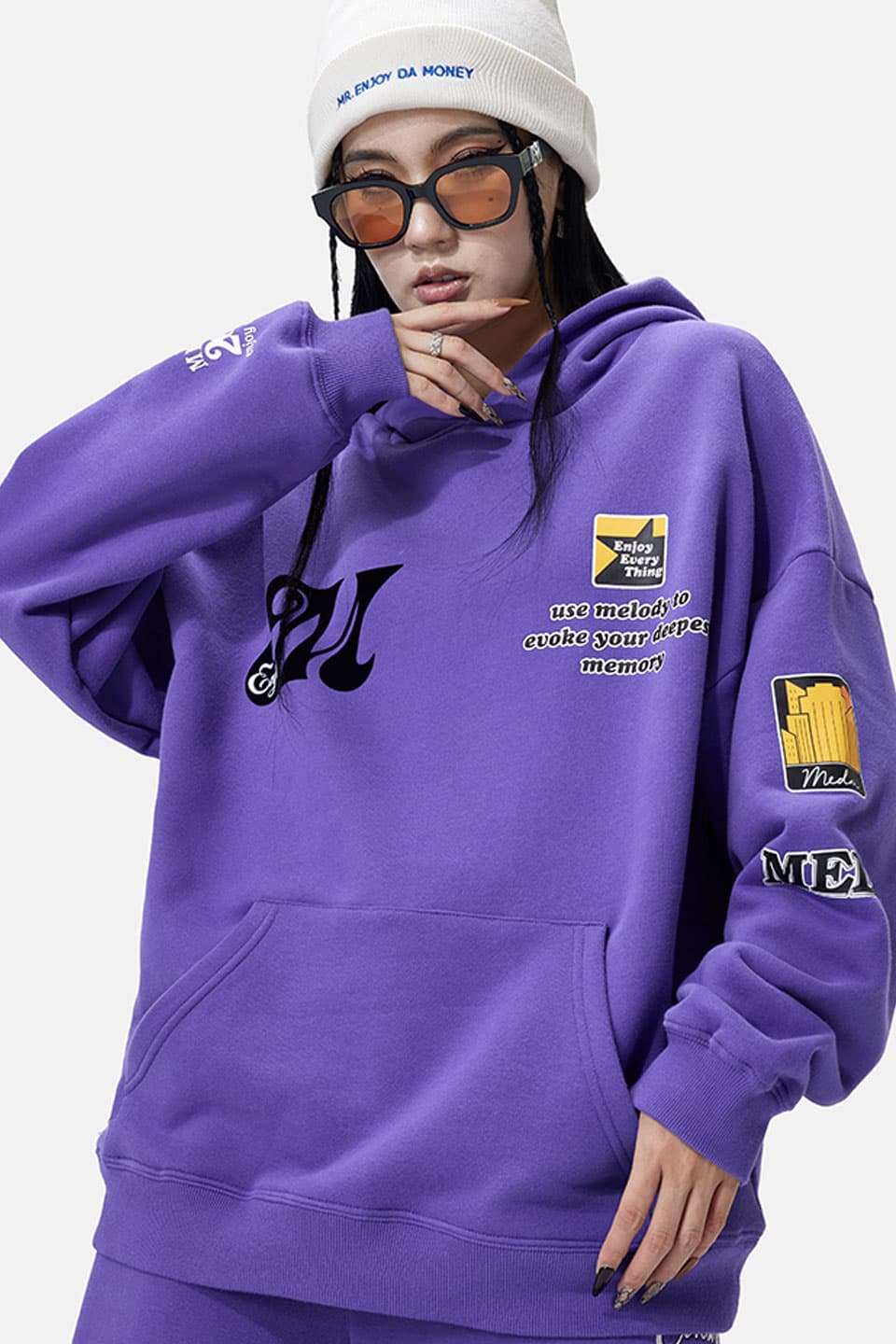 フーディ｜M.E.D.M (エム・イー・ディー・エム)｜Construction Hoodie