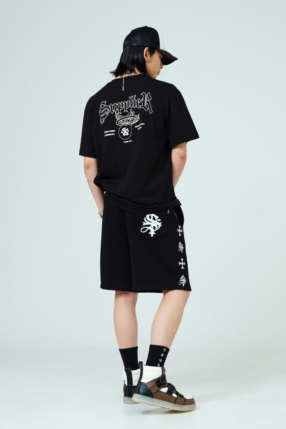 ショーツ｜SUPPLIER (サプライヤー)｜Bone Embroidery Shorts｜公式