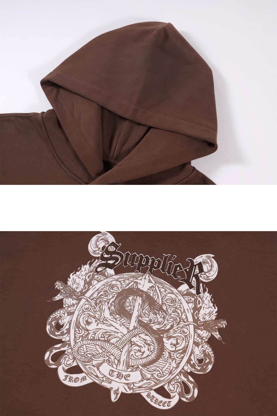 SUPPLIER Snake Emblem Hoodie