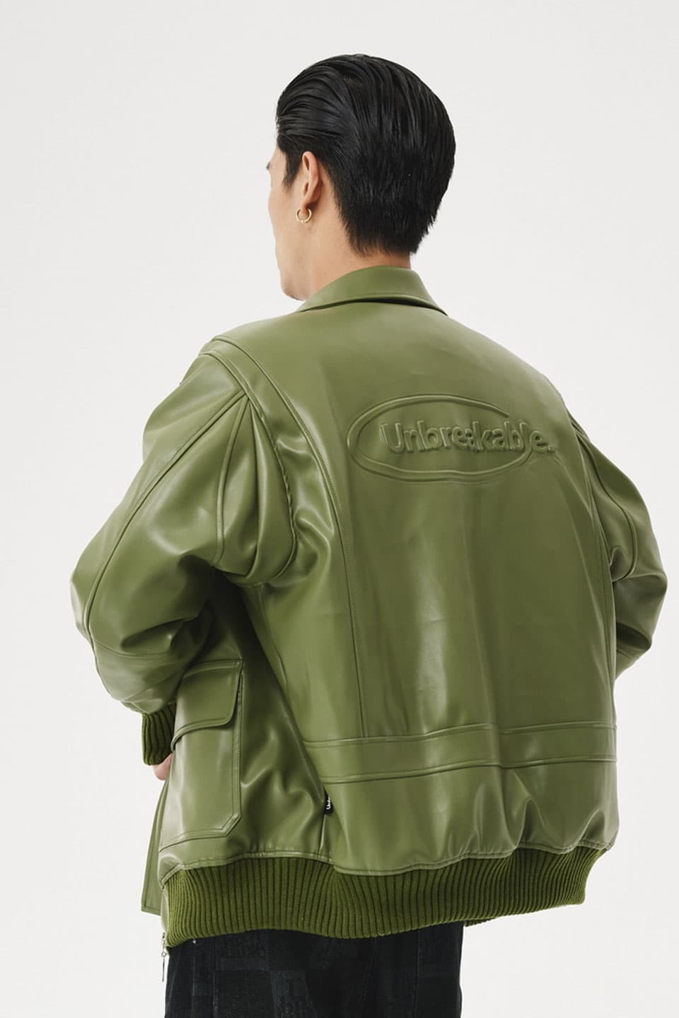 ジャケット｜Unbreakable (アンブレイカブル)｜Back Logo Leather