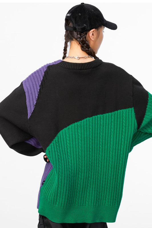 Asymmetric Pullover Sweater