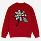Sweater In Bloom Chili Red