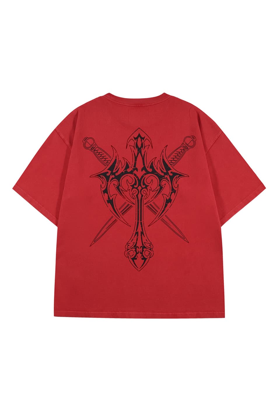 Cracked Cross Dagger Tee