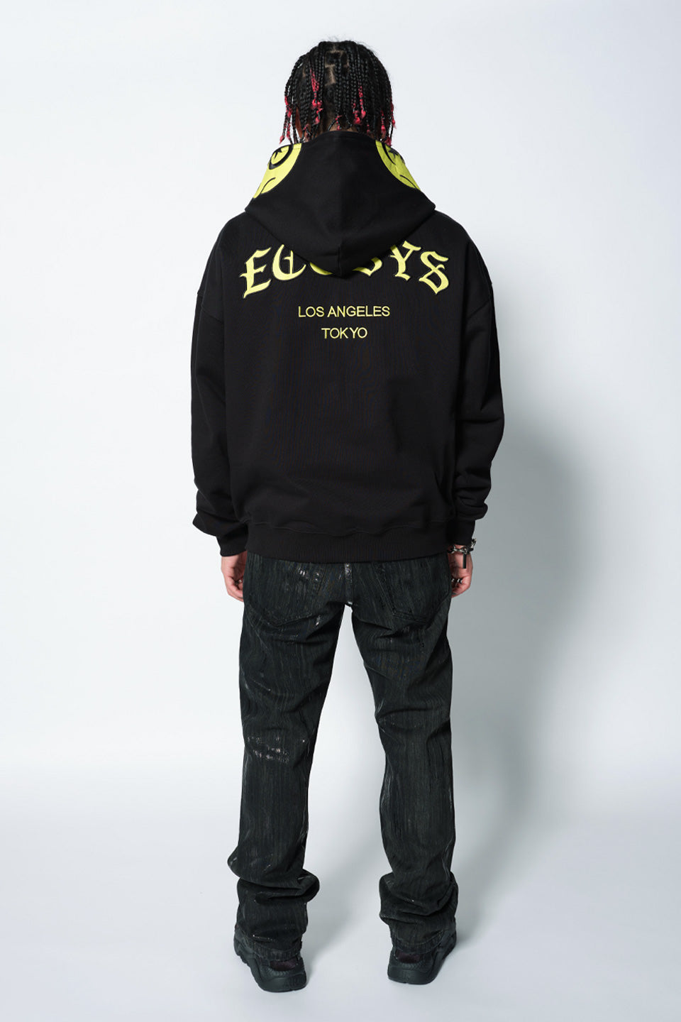 SUPPLIER X ECOSYS Skull Full Zip Hoodie