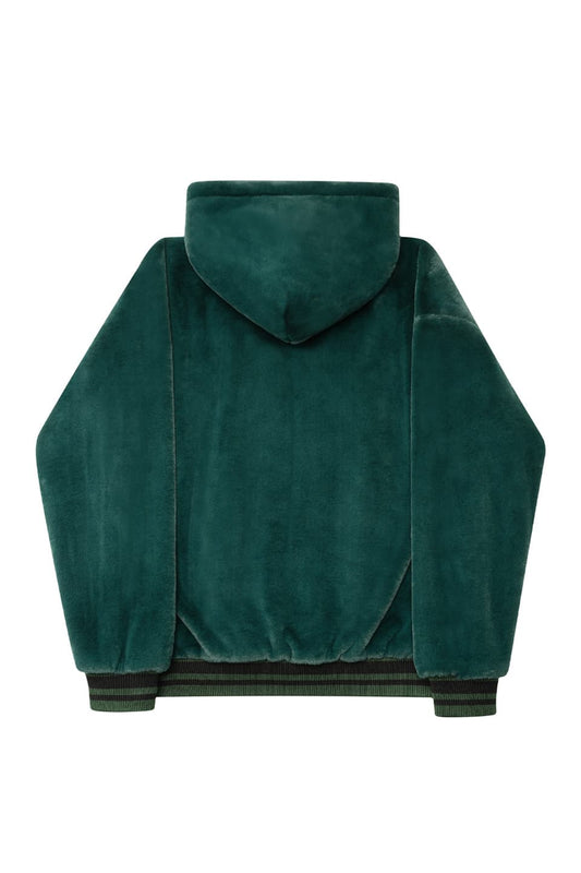 Fur Zip Hoodie