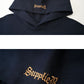 Leather Patch S Logo Hoodie