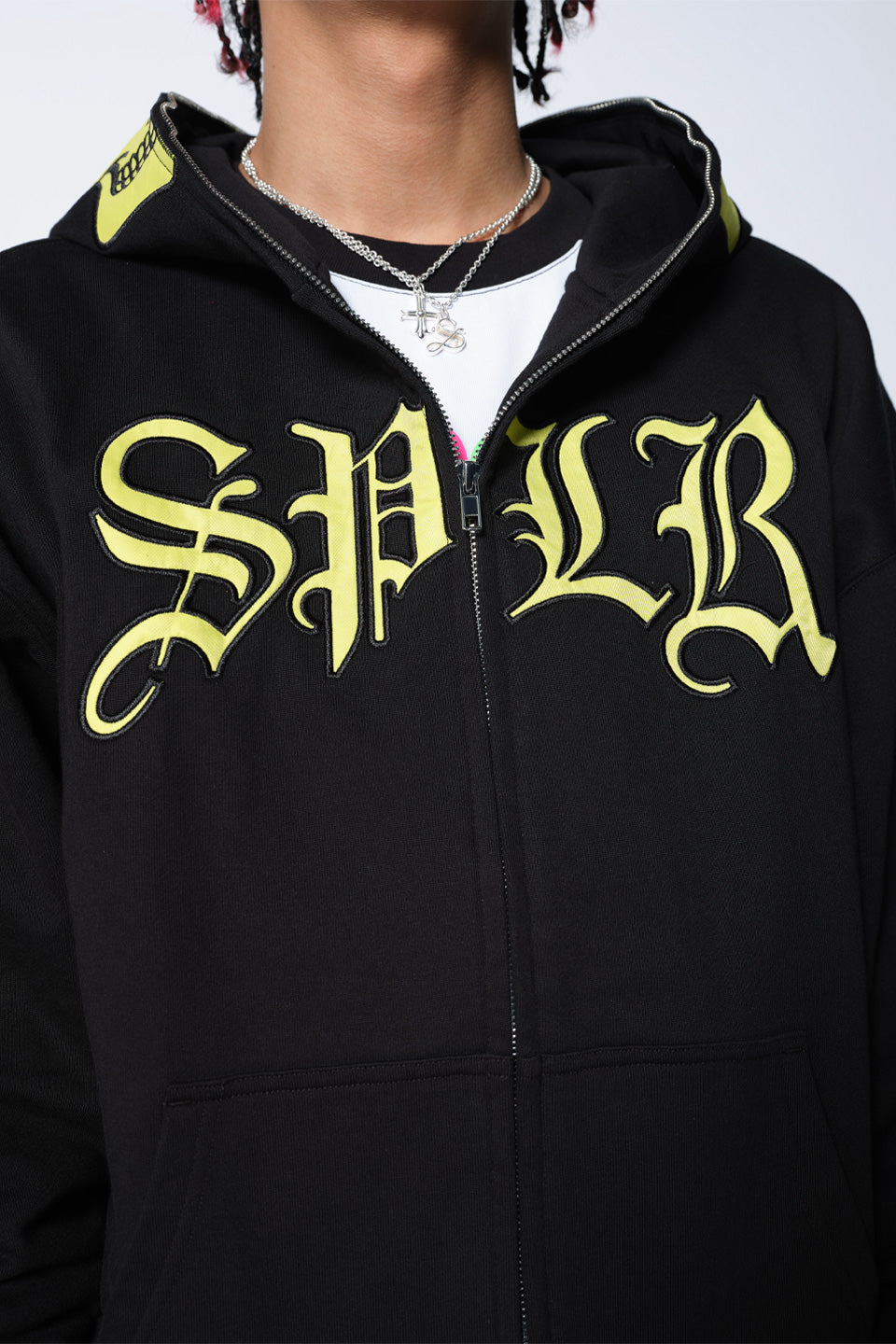 SUPPLIERxECOSYS/ SKULL FULLZIP HOODI