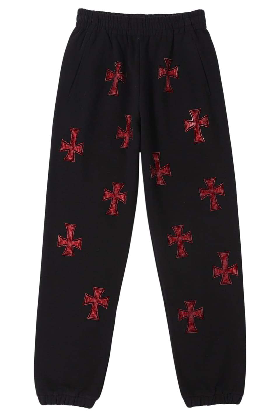 Cross Rhinestone Jogger