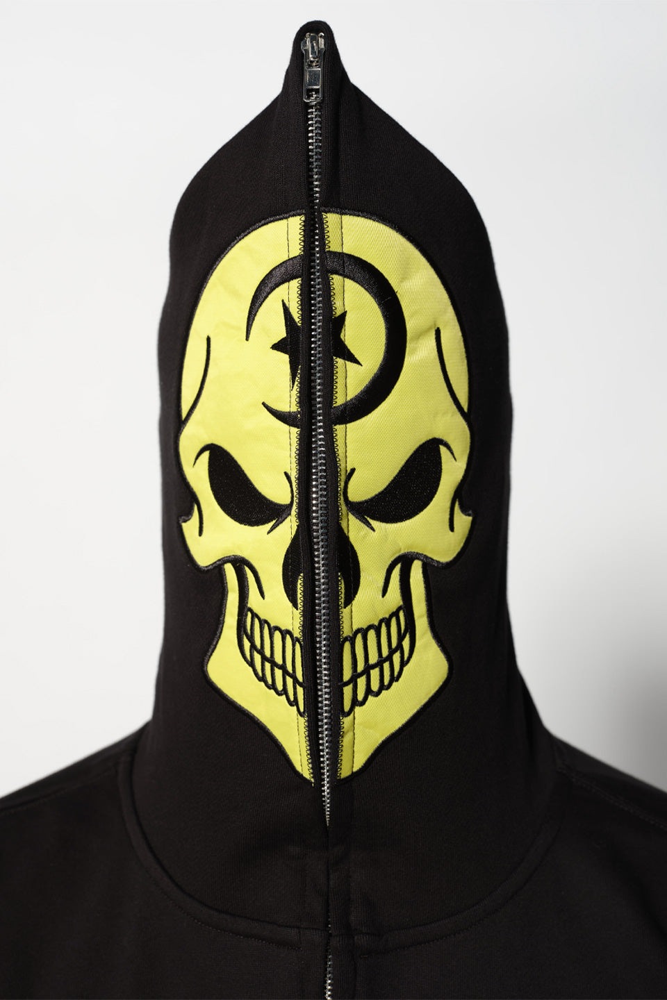 SUPPLIER X ECOSYS Skull Full Zip Hoodie-